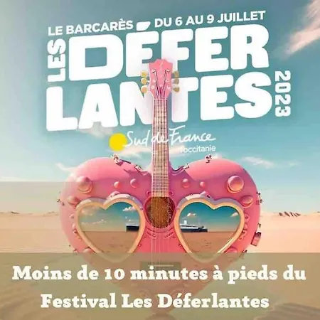 Front De Avec Terrasse Et Parking * Le Barcarès