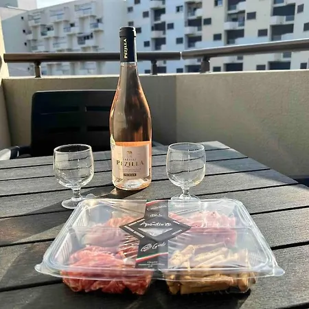 Front De Avec Terrasse Et Parking Apartamento Le Barcarès